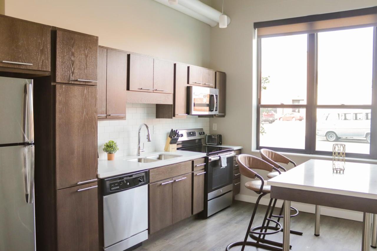 Sleepover Premier Downtown Des Moines Apartments Luaran gambar