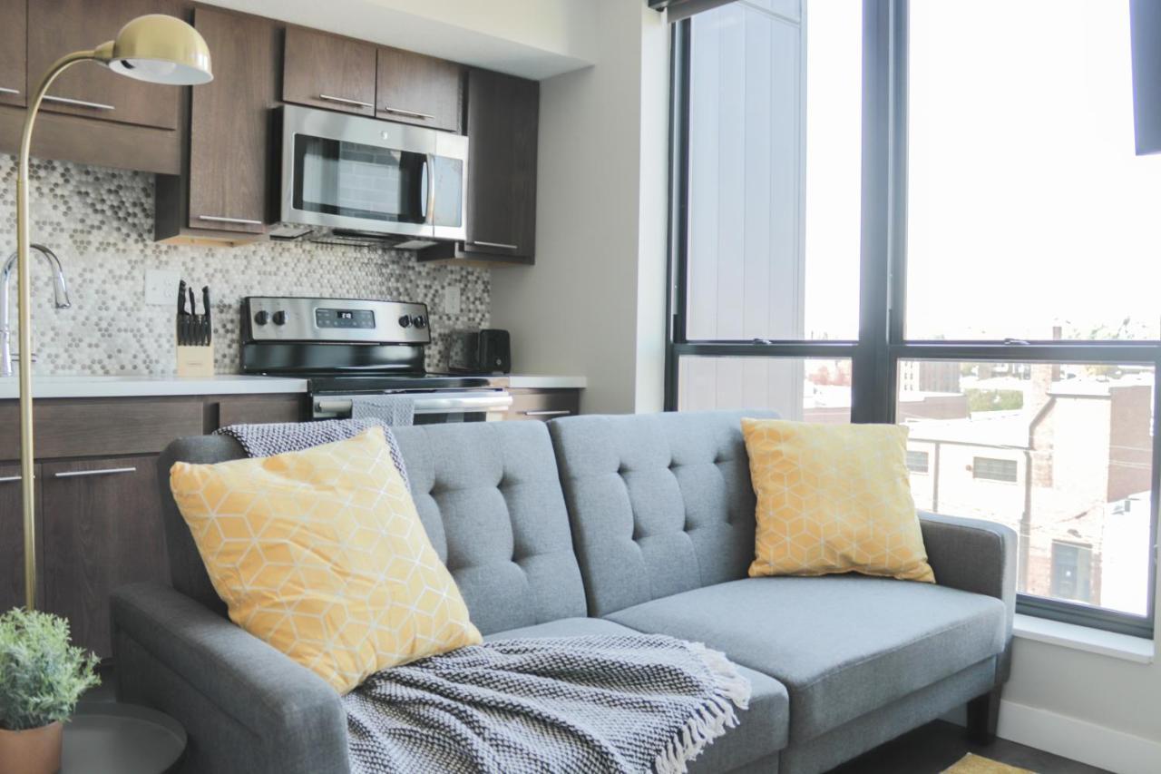 Sleepover Premier Downtown Des Moines Apartments Luaran gambar