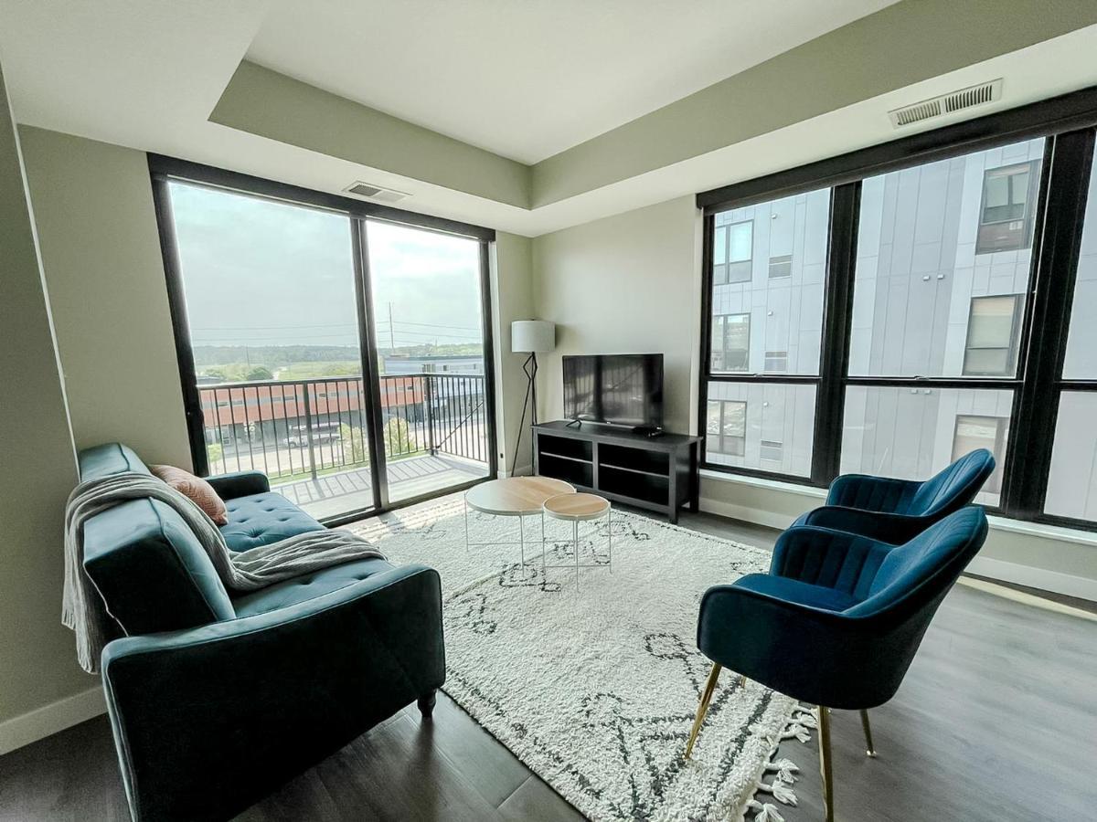 Sleepover Premier Downtown Des Moines Apartments Luaran gambar