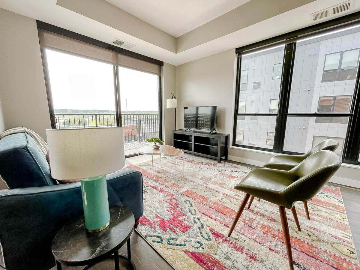 Sleepover Premier Downtown Des Moines Apartments Luaran gambar